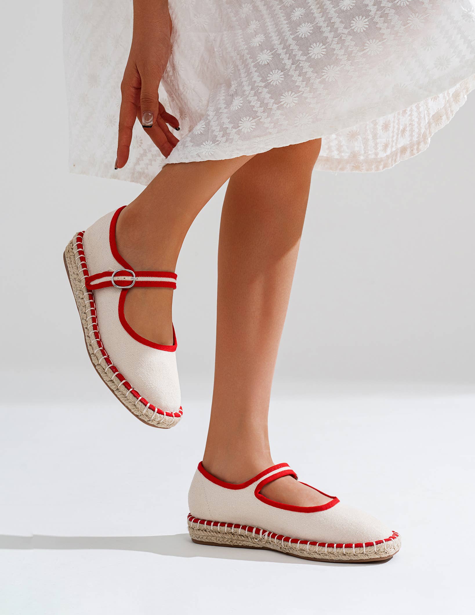 CEREZA - Wholesale Flats - Women's - Mary Jane Espadrille1