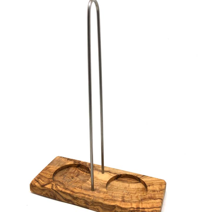 olivenholz-erleben - Wholesale Salt & Pepper Shaker Set - DUO mill trivet with handle for salt and pepper4