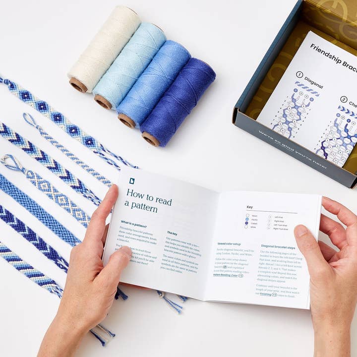 Zollie - Wholesale DIY Craft Kit - Beginner Friendship Bracelet Kit - Makes 30+ Bracelets1