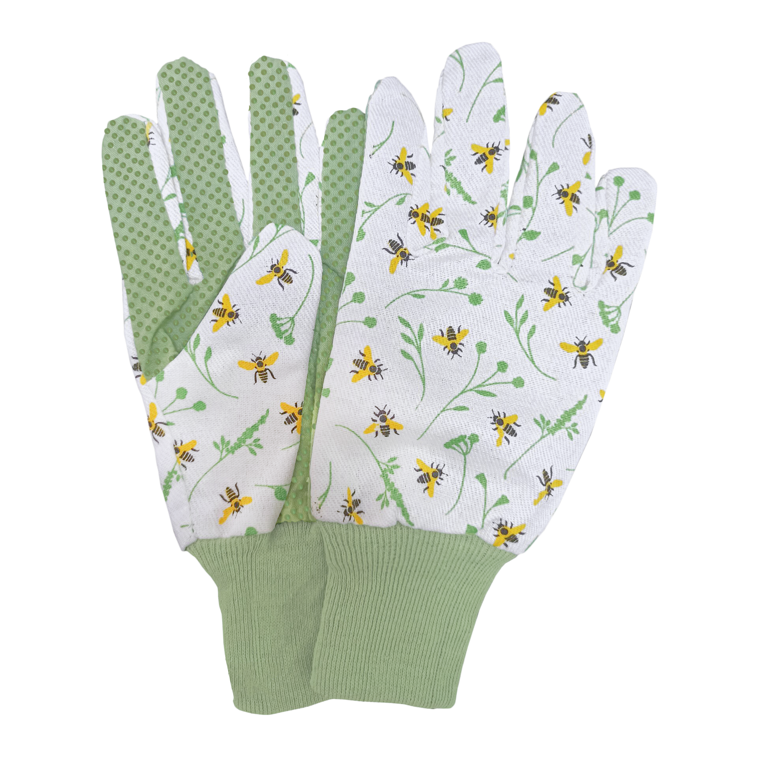 Esschert Design USA - Wholesale Garden Gloves - Bee Print Garden Gloves1