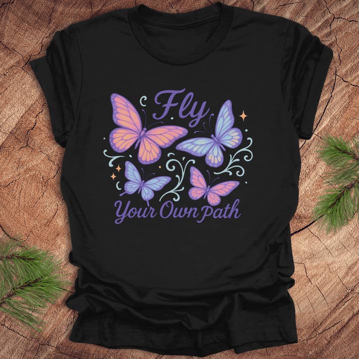 Fliege dein eigenes Weg T-Shirt für den Großhandel von Wandering Owl Adventure Co.