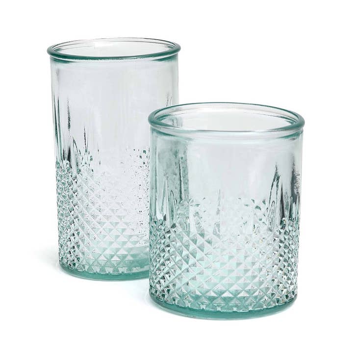Bazar Bizar Living - Wholesale Drinking Glass/Cup - The Zuanshí Glass - Blue - M2