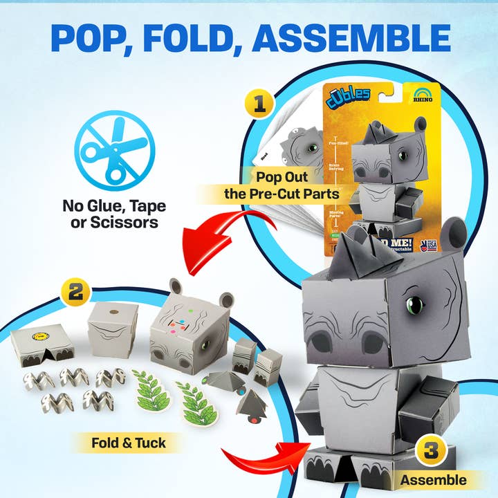 Cubles - Wholesale Fidget Toy - Kids - CUBLES Rhino4