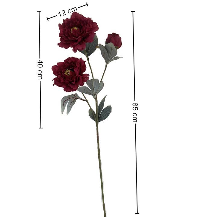 ACNITE(We cover U.S. import duties) – wholesale Artificial flowers – Artificial large peony flowers silk flower for wedding decor6