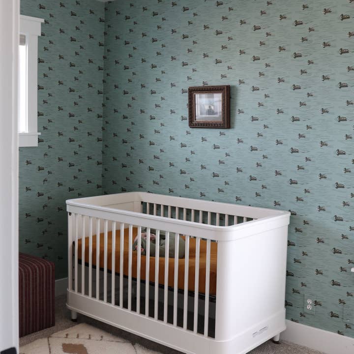 Mallard Wallpaper by Cassandra Zaniboni for wholesale by Loomwell Home Goods