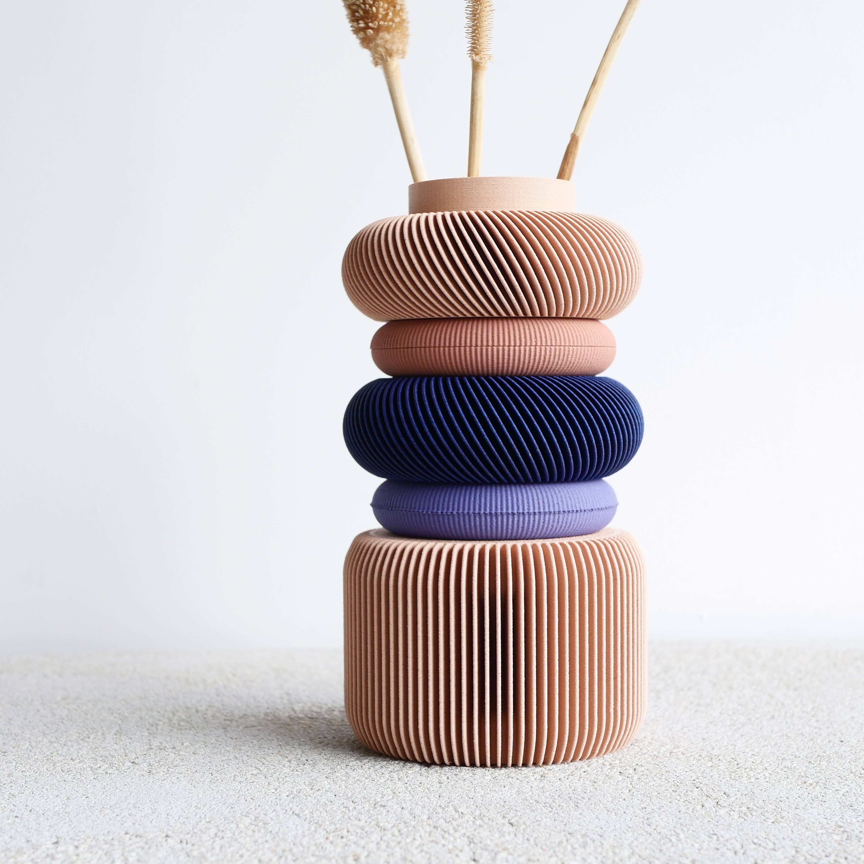 MINIMUM DESIGN - Wholesale Vase - BLUSH Modular Vase, perfect for dried or fresh flowers !2