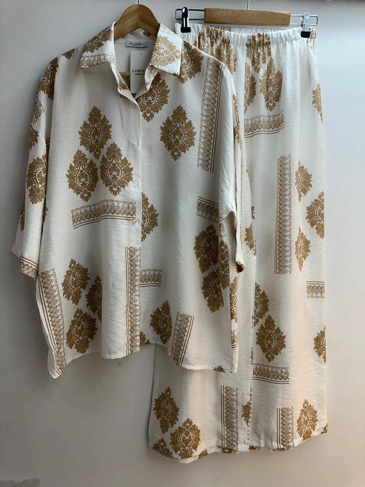 LORIANE - Vente Ensemble haut et pantalon (PAS d'intérieur) - Femme - 10652E ensemble chemise et pantalon taille unique 
1