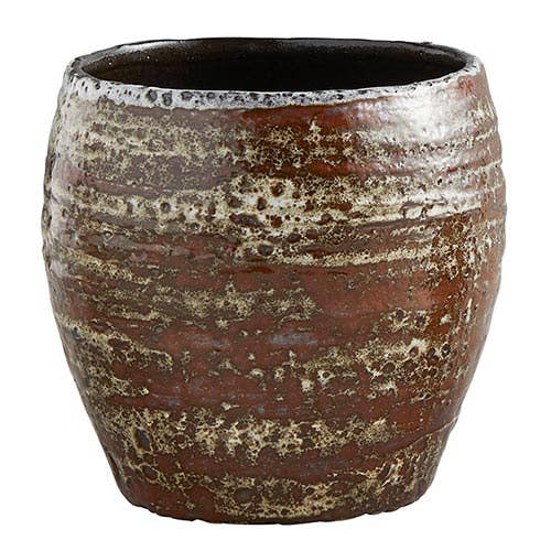 Angle - Wholesale Plant Pot - Brown Pot Lrg