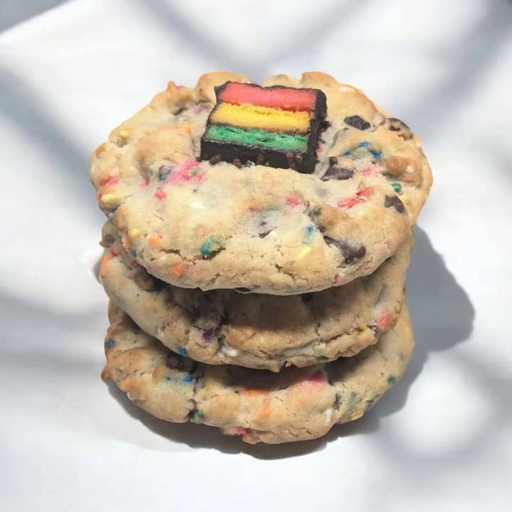 Amanda’s Cookiez - Wholesale Cookie - Rainbow Cake
