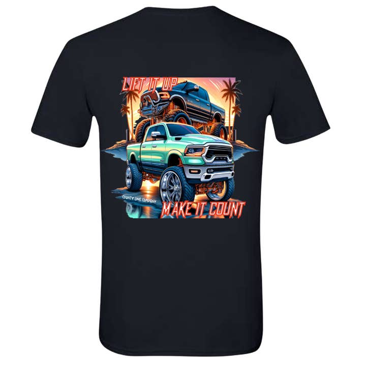 T-shirt Lift It Up pour la vente par County Line Company