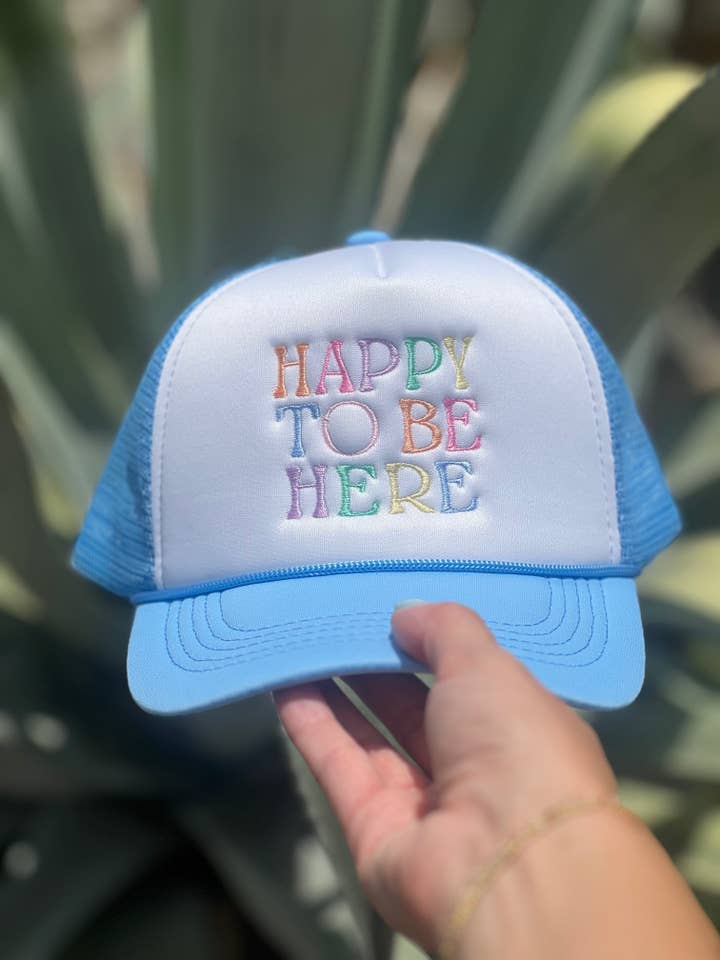 Happy To Be Here for wholesale by Silly Goose Truckers