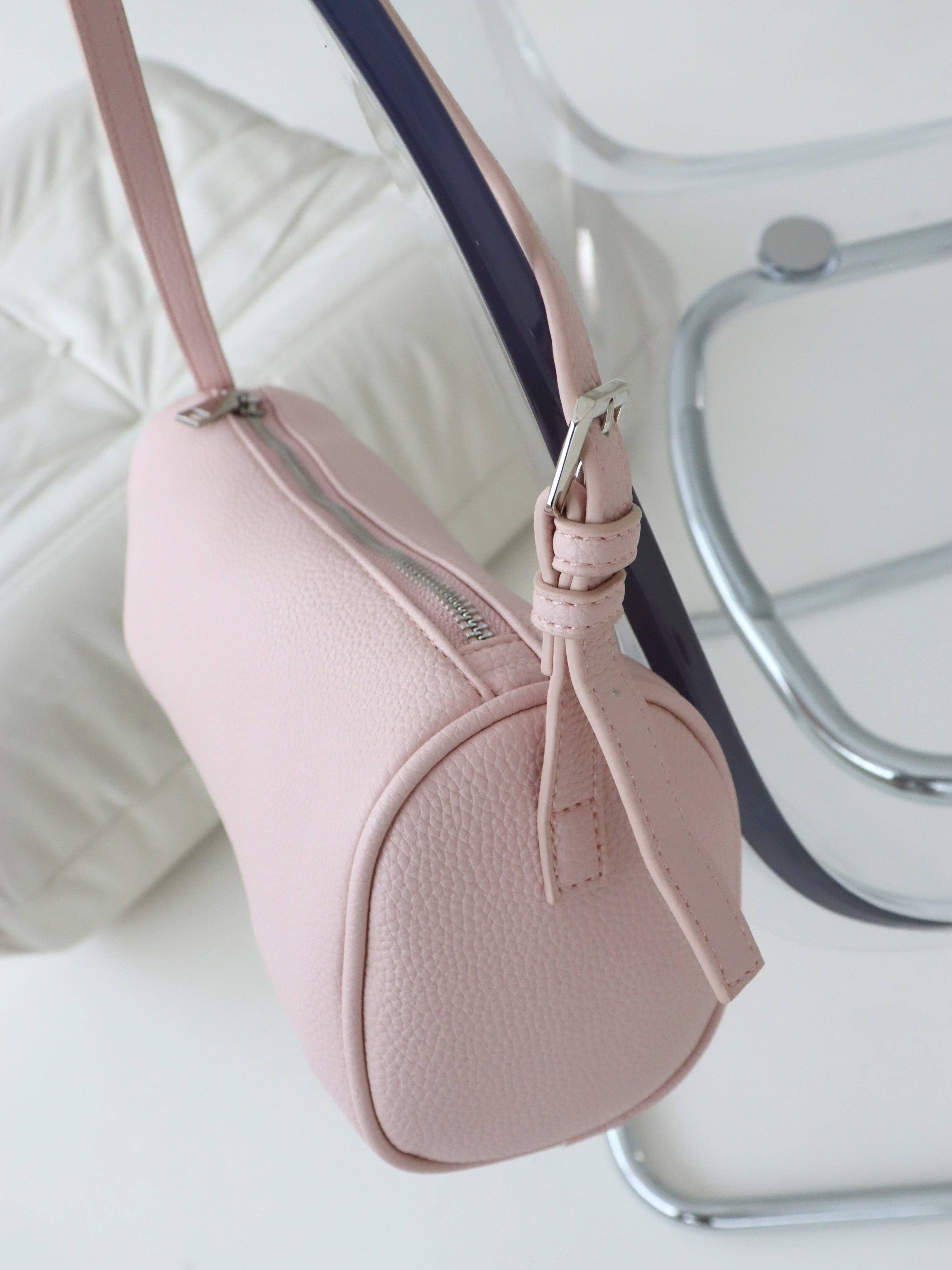 Angels Whisper Accessories - Wholesale Shoulder Bag - Women's - L&S Marshmallow Bag in Pink4