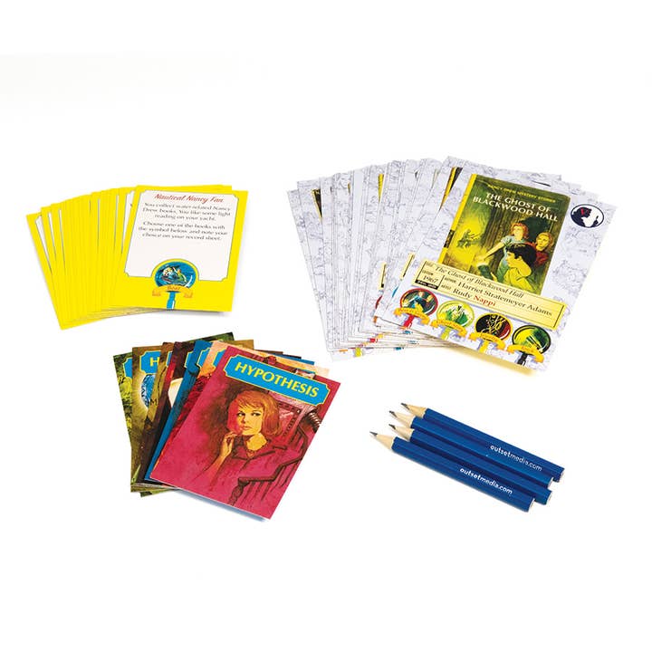 Outset Games and Cobble Hill Puzzles - Wholesale Board Game - Nancy Drew Collector Game - Vintage Book Auction5