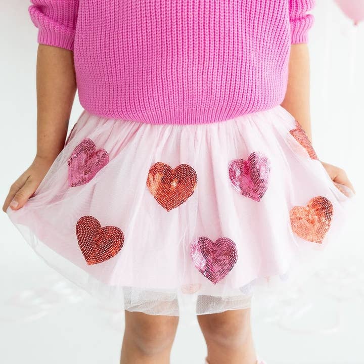 Sweet Wink - Wholesale Tutu - Kids - Sequin Heart Tutu - Girls Clothes2