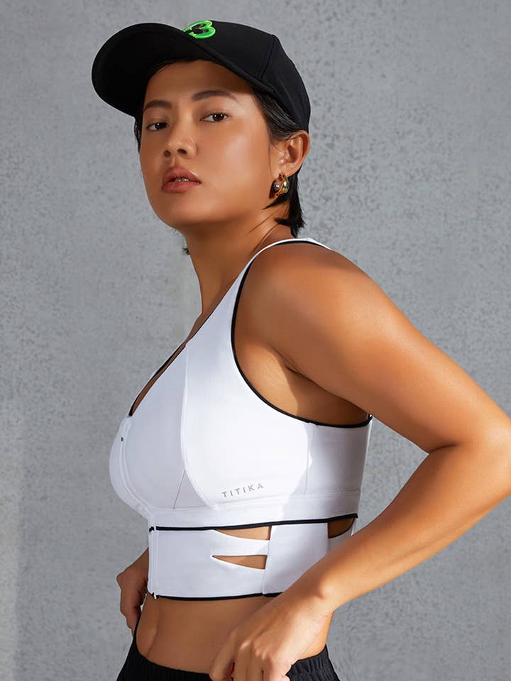 Soutien-gorge zippé Empyrean pour la vente par Titika Active