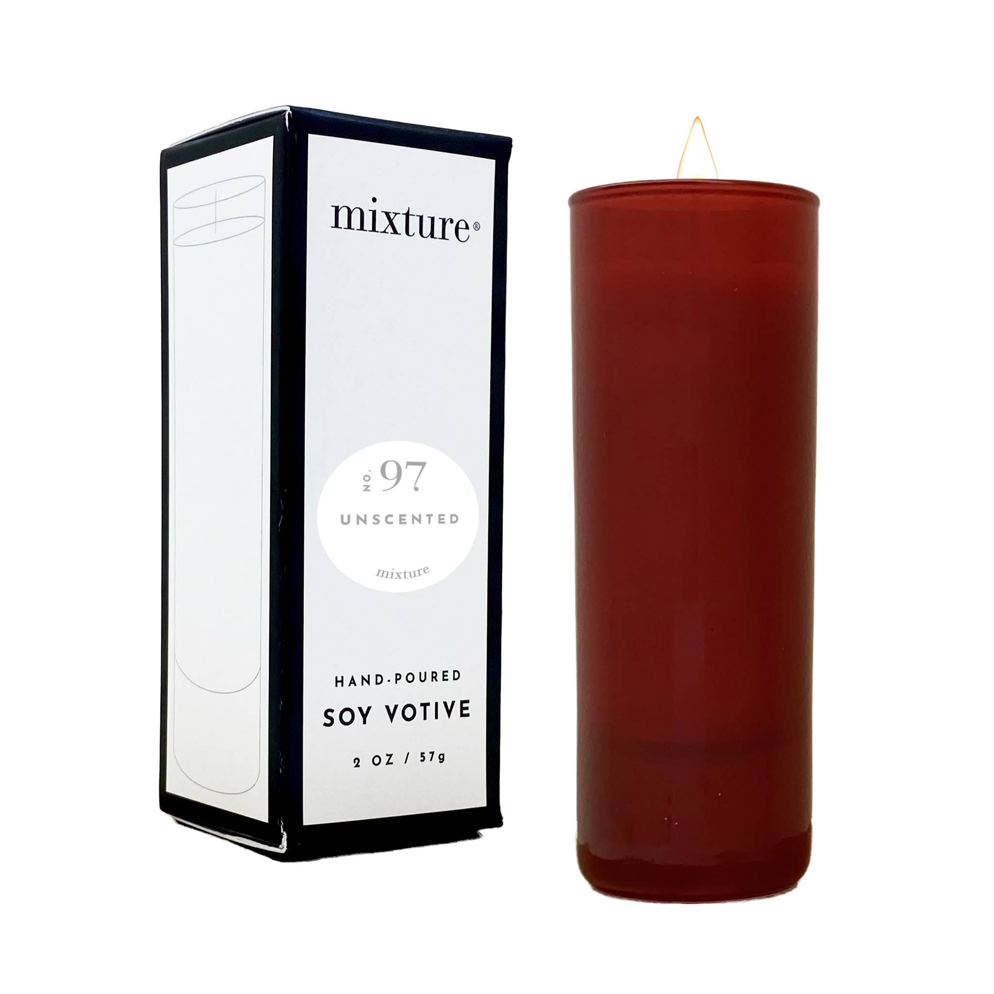 Mixture Home - Wholesale Votive Candle - 2 oz Red Votive12