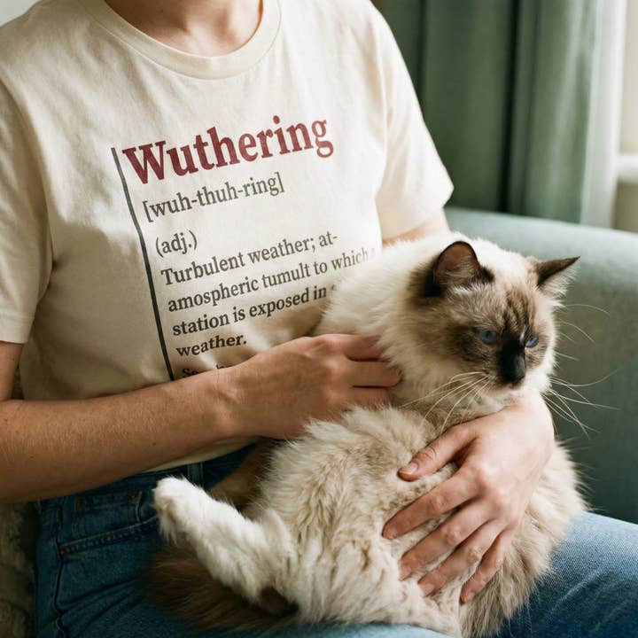 The "Wuthering" Definition Tee for wholesale by MagicMerchEmporium