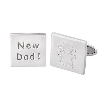 Gemelos «New Dad» para venta al por mayor de Dancing With Jewels