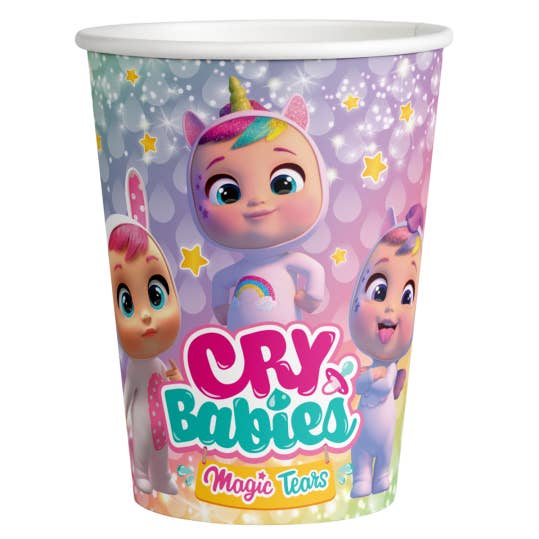 Dream Party - Wholesale Disposable Cup - 8 Cry Babies Cups 250 ML0