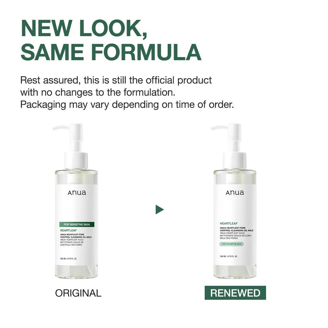 MEHIAZ – wholesale Facial cleanser – ANUA Heartleaf Pore Cleansing Oil Mild – 200ml1