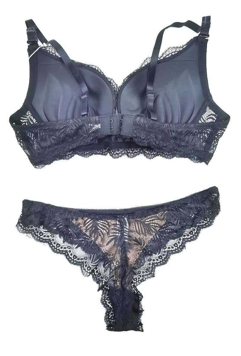 Belle Com'Elle – wholesale Lingerie Set – women's – Bra & String Set with frame/JN7201B13