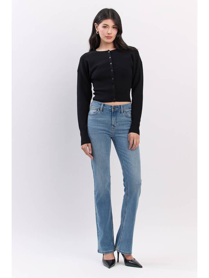 Hämnd Imogen Mid Rise Bootcut Regelbunden - Hämnd för wholesale på Faire
