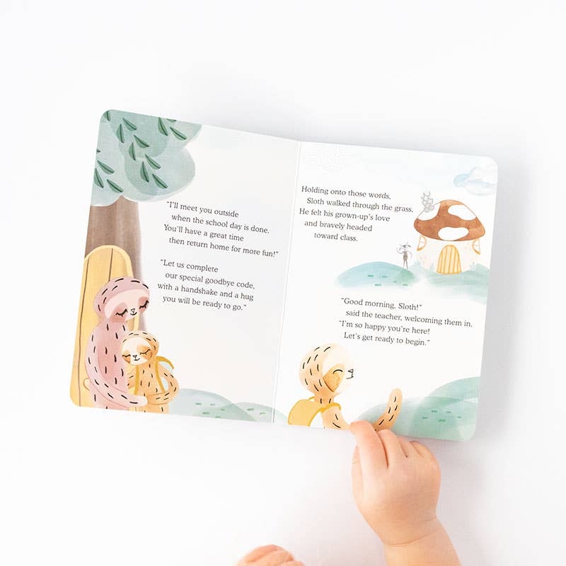 Slumberkins Inc. - Wholesale Stuffed/Plush Toy - Kids & Baby - Sloth's Routines Plush Set - with 2 books!7