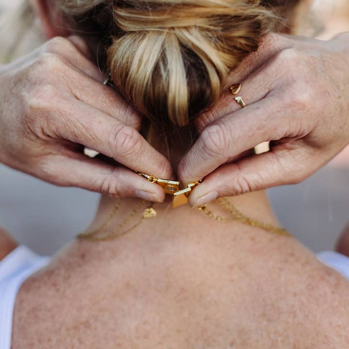 PURPOSE Jewelry - Vente Fermoir - Superposition de 3 colliers avec fermoir2