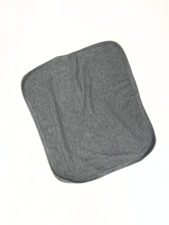 Ribbed Heather Grey Lovey for wholesale by LMK Designs