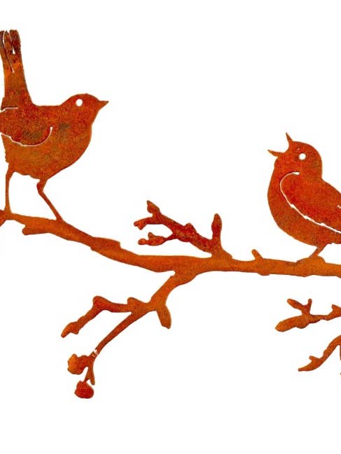 Tab "Fauvette & Rouge-gorge sur Branche" pour la vente par Elegant Garden Design