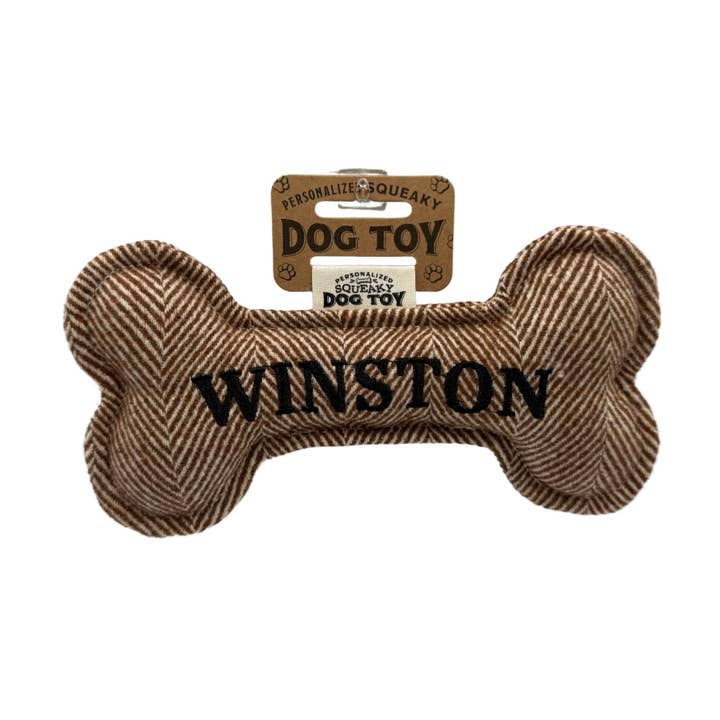 Dog Squeaky Toy - Winston for wholesale by The H&H Group
