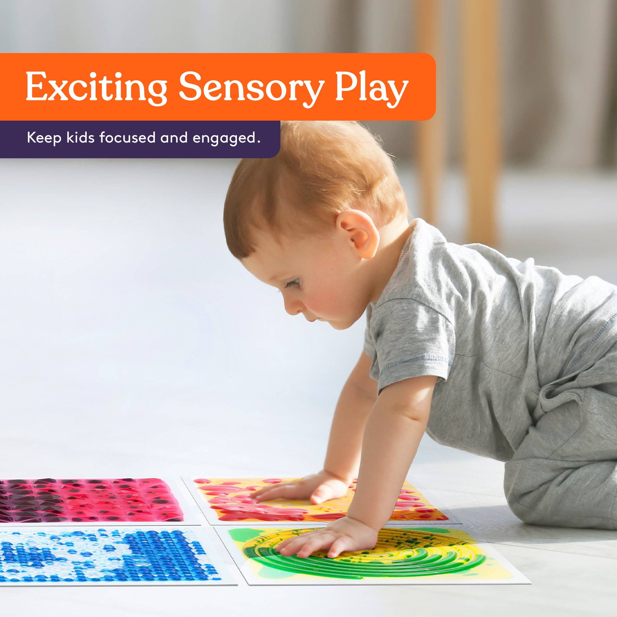 Special Supplies - Wholesale Toy Set - Kids - Textured Liquid Floor Tiles – Square5