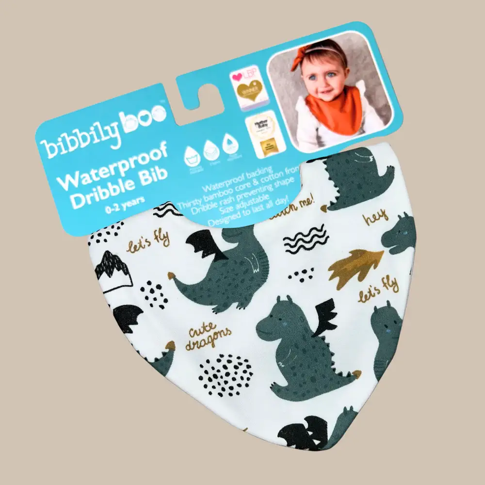Bibbilyboo – wholesale Bib – Baby – Dragon Waterproof Dribble Bib0