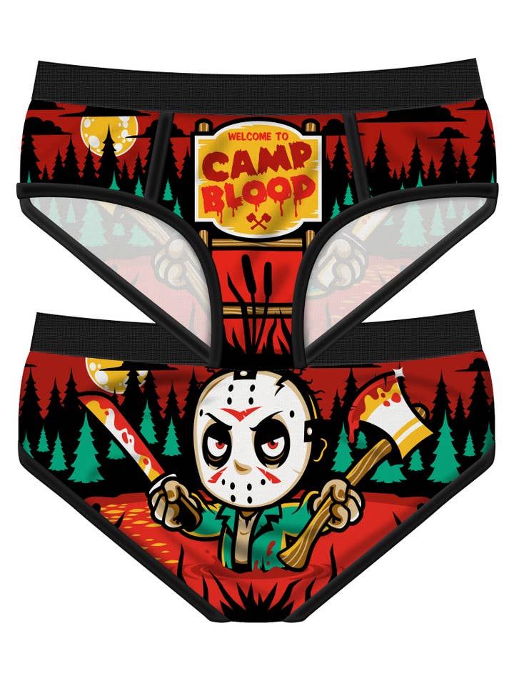 Harebrained! - Wholesale Underwear - Women's - Camp Blood Period Panties