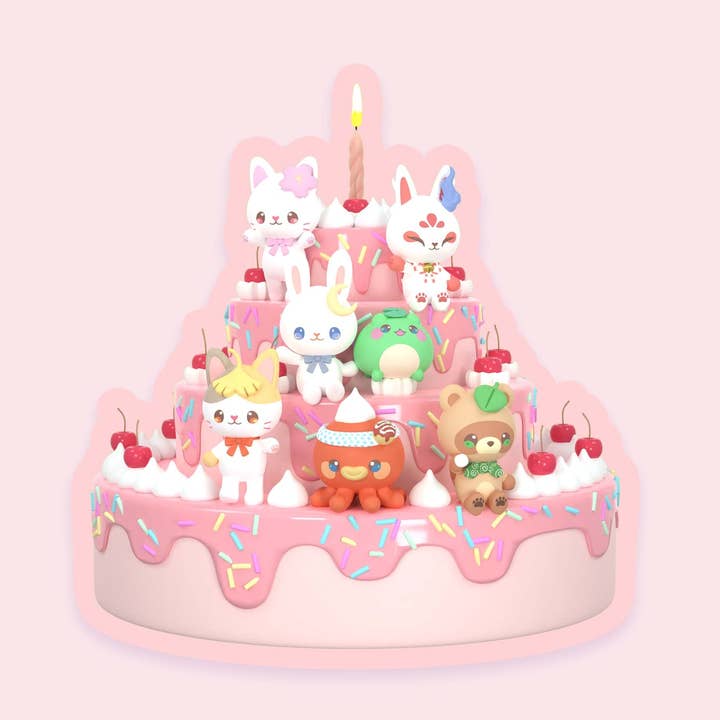 Autocollant pour gâteau en peluche Pon pour la vente par tokyo shojo