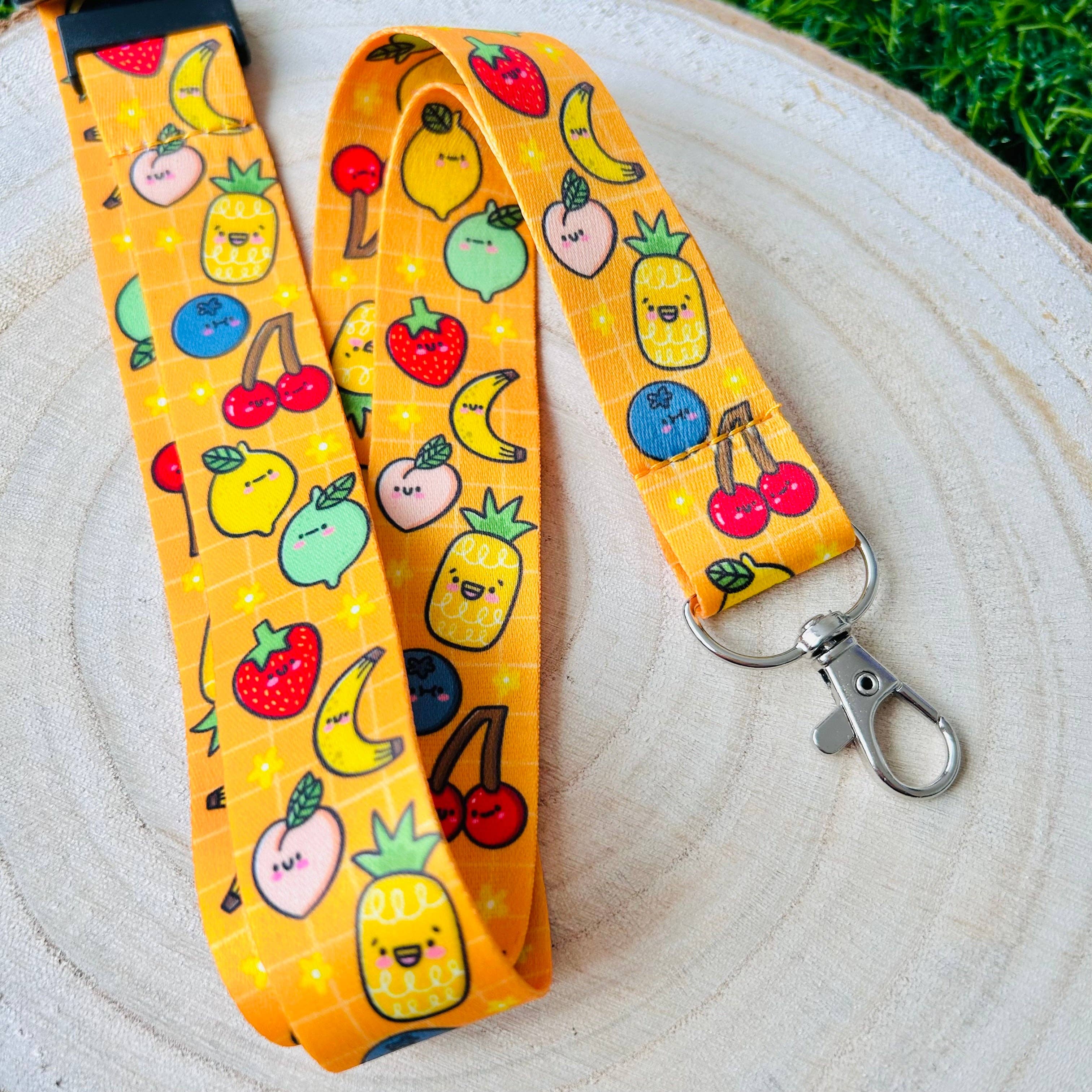 Kellylou – wholesale Lanyard – Women’s – Fruity Cuties Lanyard1