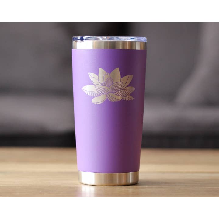 bevvee - Wholesale Insulated Mug/Tumbler - Lotus Flower Insulated Travel Tumbler - Lotus Gifts5
