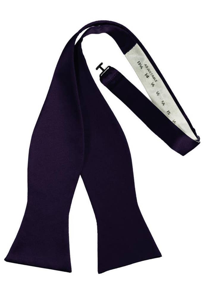 Luxury Satin Bow Tie - Self Tie for wholesale by Tux-USA®