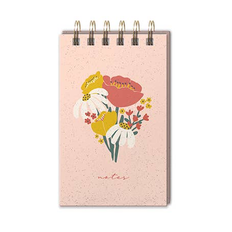 Bloc-notes à spirale vert Kelly -BOUQUET pour la vente par Punch Studio