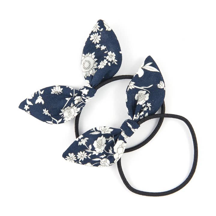 Mini Knots - Navy Bloom for wholesale by Matilda & Grace