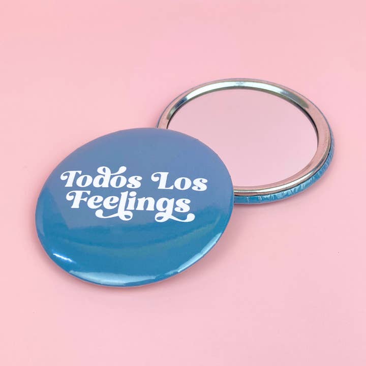 Todos Los Feelings Pocket Mirror for wholesale by Werk Mija