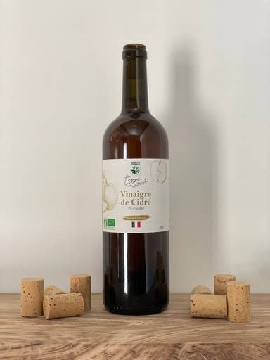 Olival d'Ouro/Terre de sens - Wholesale Vinegar - 0.75l Bottle Organic Cider Vinegar France*C/R0