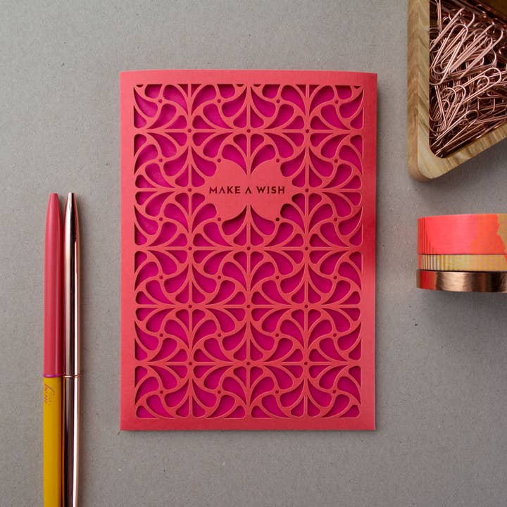 Dear Beni - Wholesale Birthday Card - Make a Wish A6 Pocket Card2