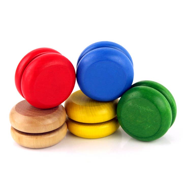 Aero-Motion, Inc. - Vente Jouet en bois – enfant - Yo-yos en bois classiques imprimés personnalisés3