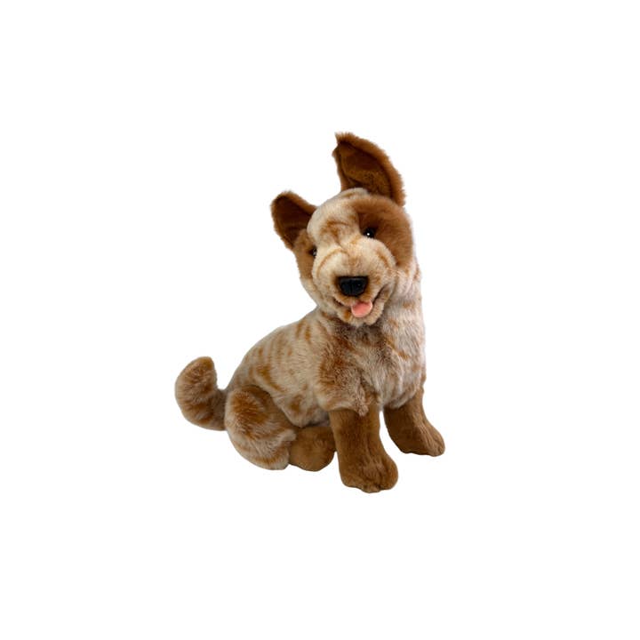 Bocchetta Plush Toys – wholesale Fyllda/plyschleksaker - Barn och baby – Blaze - Boskapsvallare - 22 cm sittande, röd