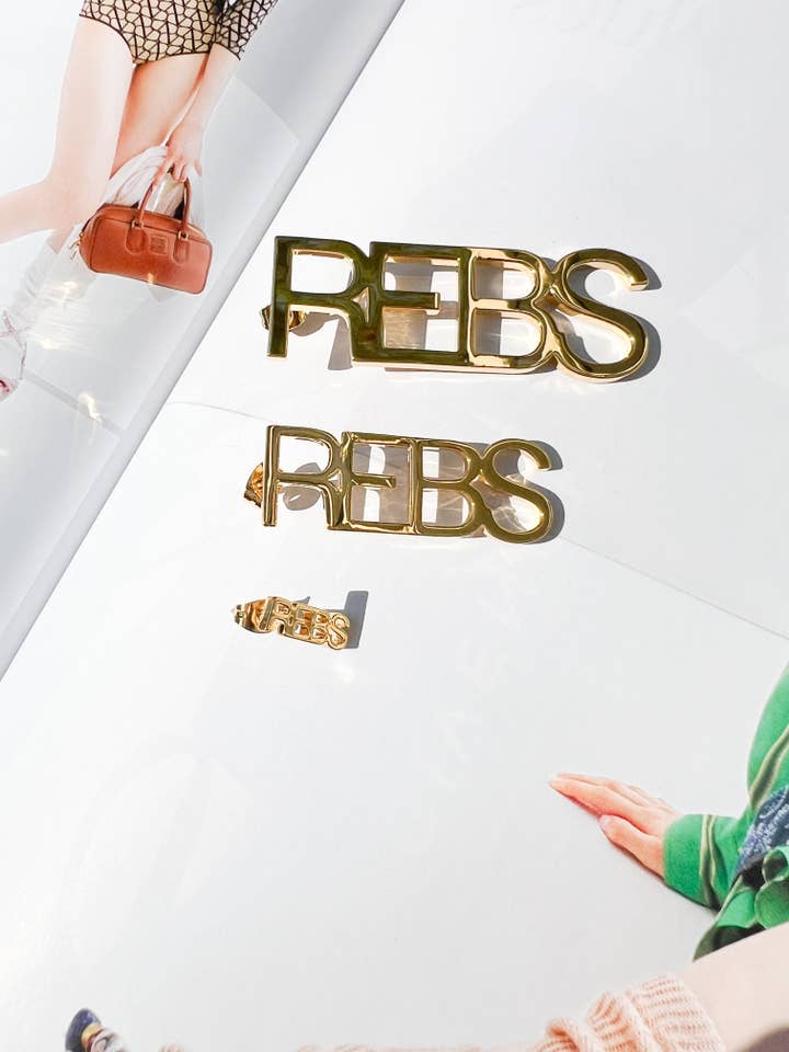 Pendiente Rebs Grande para venta al por mayor de Hello Edie