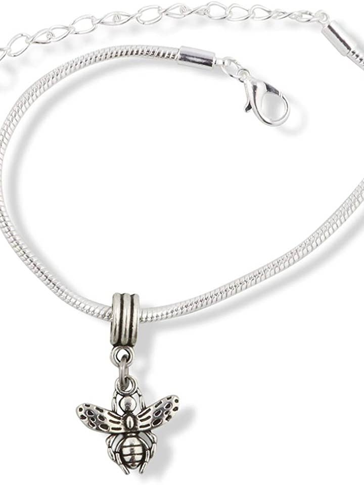 Pulseira com pingente de corrente Emerald Park Jewelry pequeno inseto inseto inseto cobra por atacado de Dave The Bunny