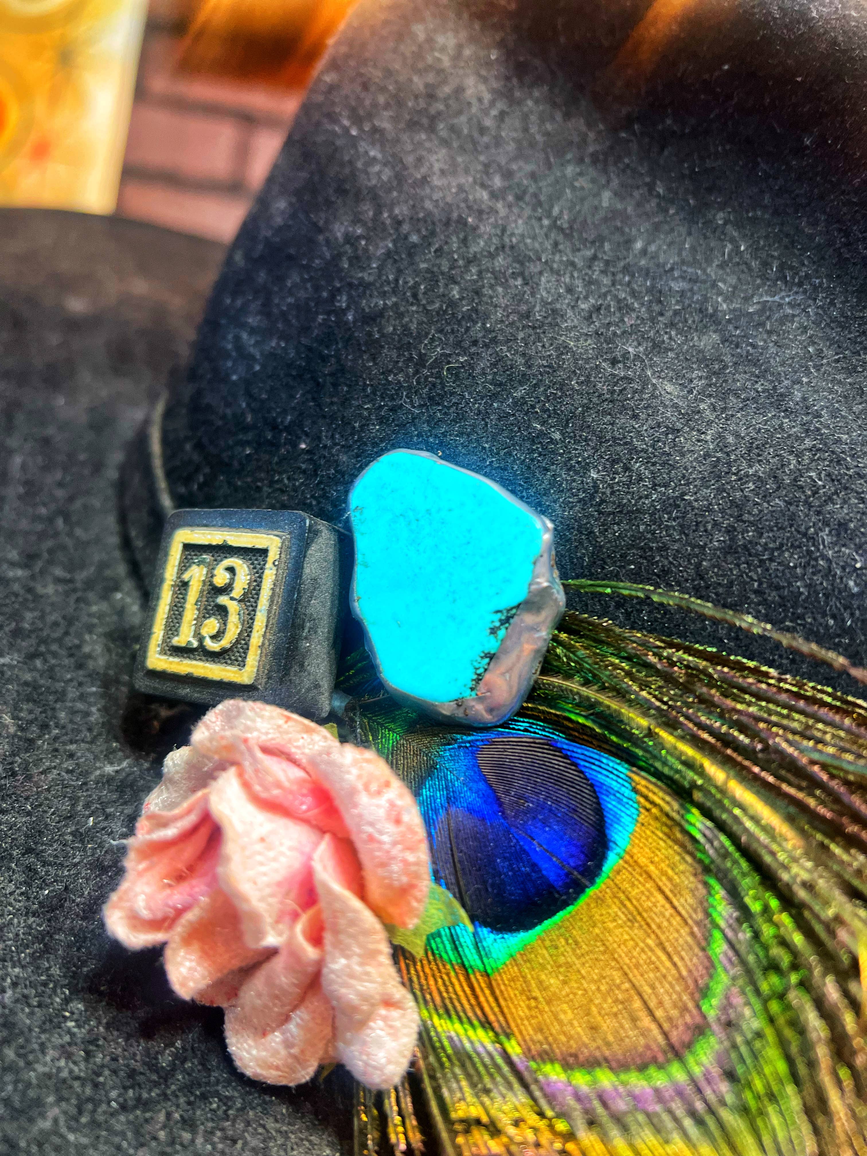 Vintage Bliss - Wholesale Brooch - Turquoise Color Soldered Western Hat Pin medium4