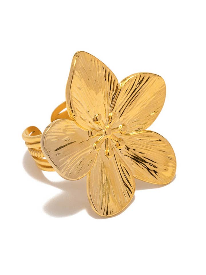 Elegant blomsterring for engroshandel hos Identity Boutik