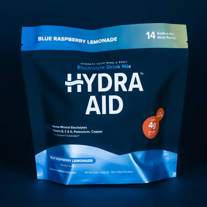 Blue Raspberry Lemonade - 14 Pk for wholesale by Hydra Aid